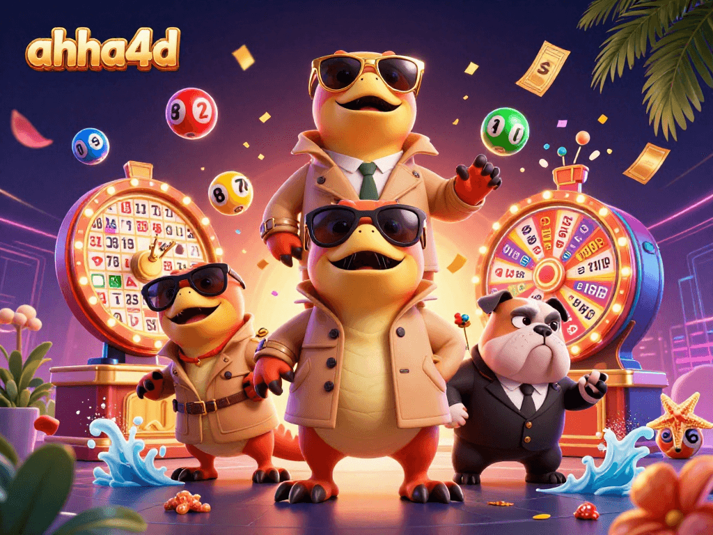 Mengakses hasil terbaru dan data togel di ahha4d dengan suasana kasino yang ceria dan dinamis.
