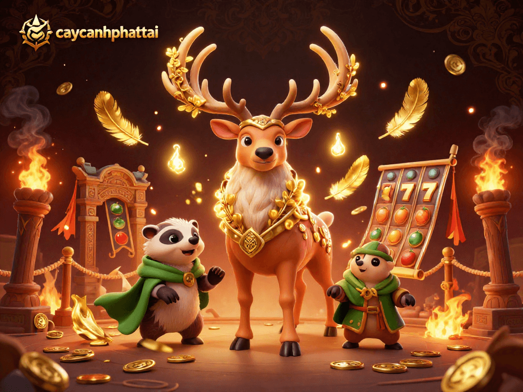 Experience the thrill of the caycanhphattai slot game with vivid 3D characters and dynamic jackpot features
