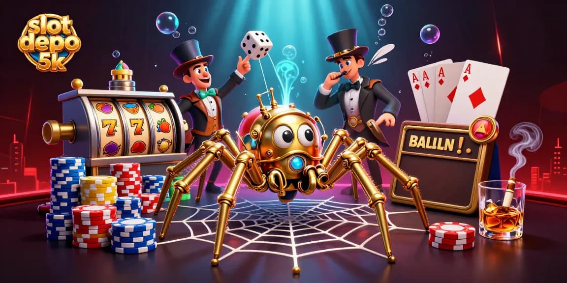 Experience excitement with slot depo 5k featuring dynamic 3D characters and vibrant game elements.