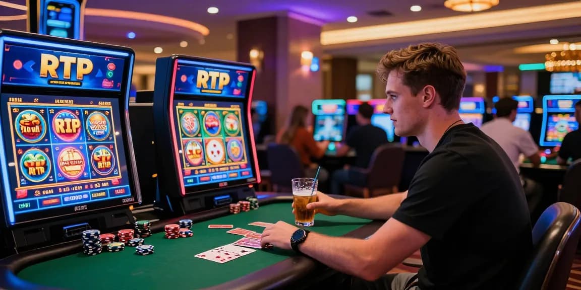 Exciting online casino gaming scene with players and glowing screens from https://ibn.org.uk highlighting credit card casinos.