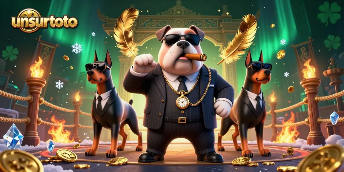 Experience unsurtoto's online casino action with a vibrant mafia-themed gaming scene.