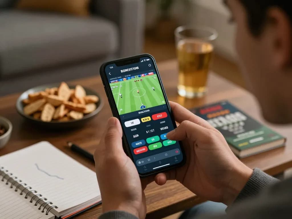 Place a bet on cm88 through a mobile app during an exciting sports event