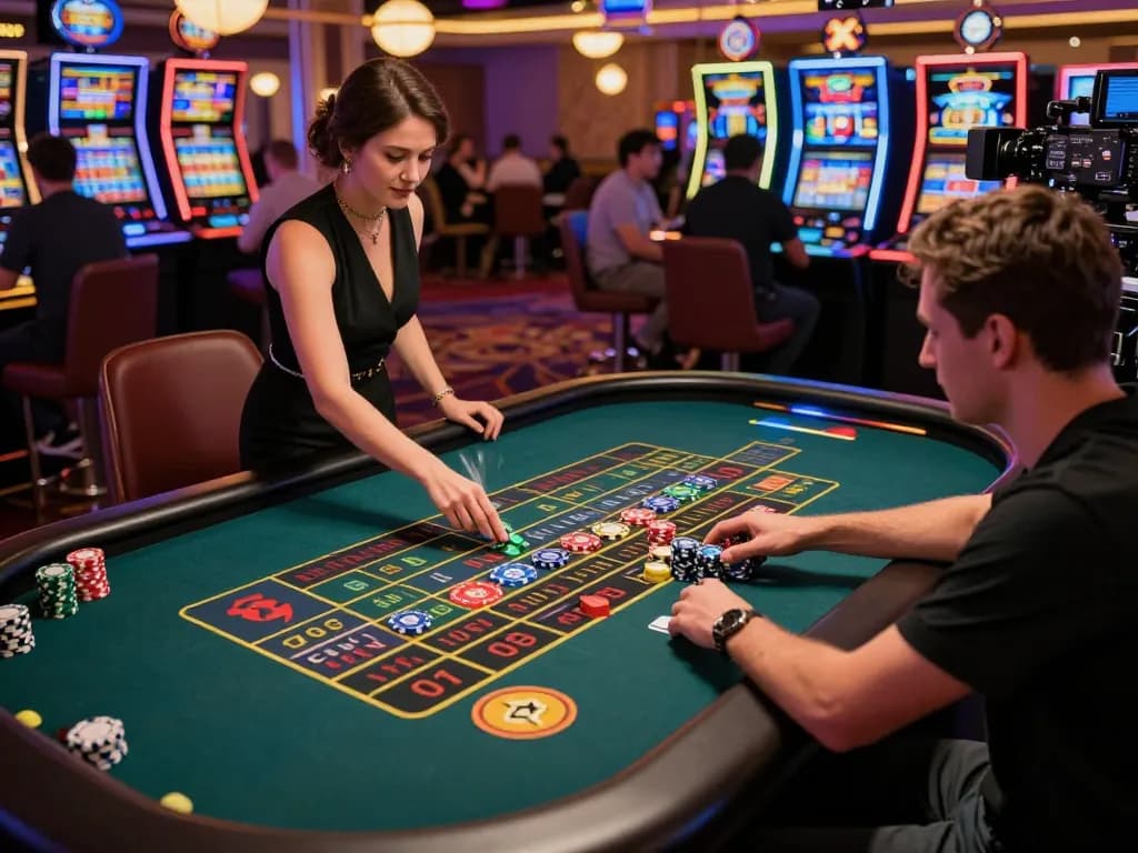 Engage in thrilling gameplay at dash88 casino's interactive roulette table.