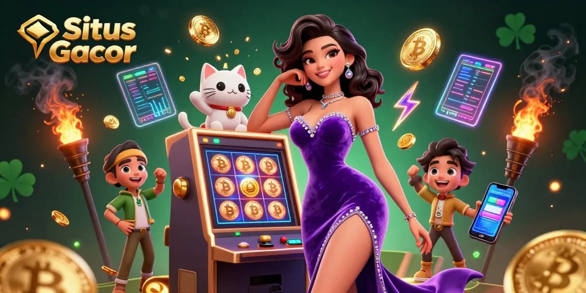 Experience winning excitement at Situs Gacor with vibrant slots and jackpots erupting coins.