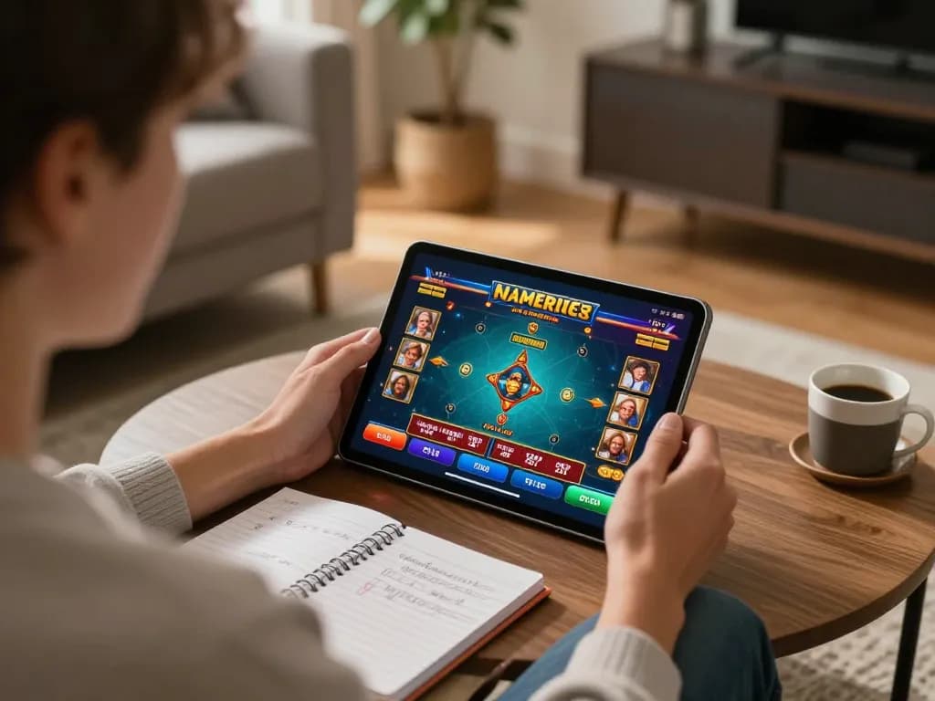 Engaging gameplay on zx88 casino app in a cozy home environment.