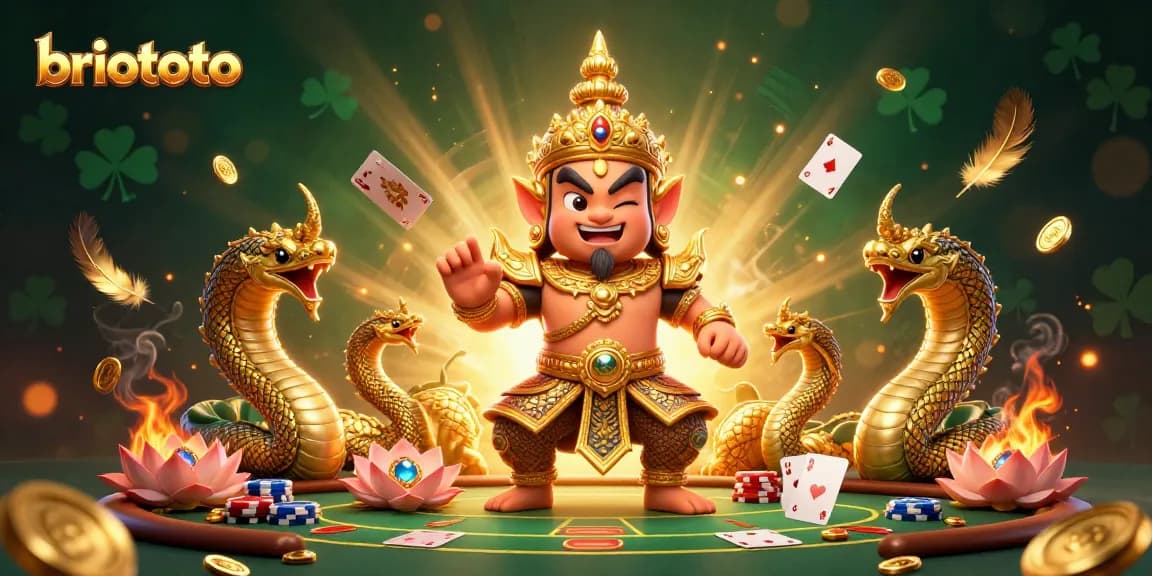 Briototo offers an exciting casino experience featuring 3D guardians, poker elements, and dynamic betting tokens.