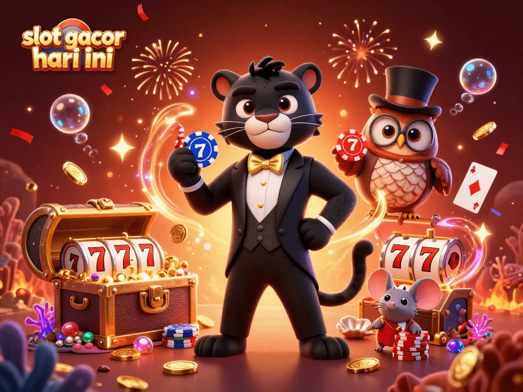 Engage with slot gacor hari ini's thrilling gameplay and experience rich visuals of casino elements.
