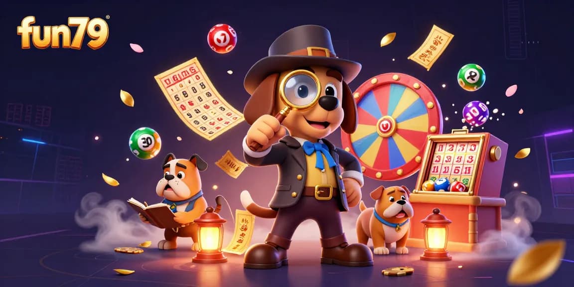 Experience fun79's thrilling gaming adventures with unique illustrations capturing casino excitement.