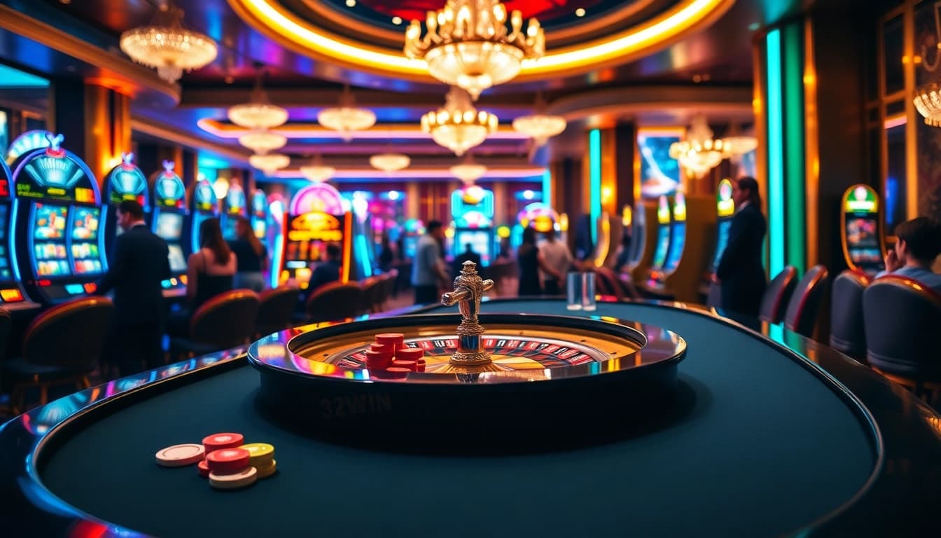 Experience the excitement at 32WIN with vibrant casino games and thrilling jackpots.