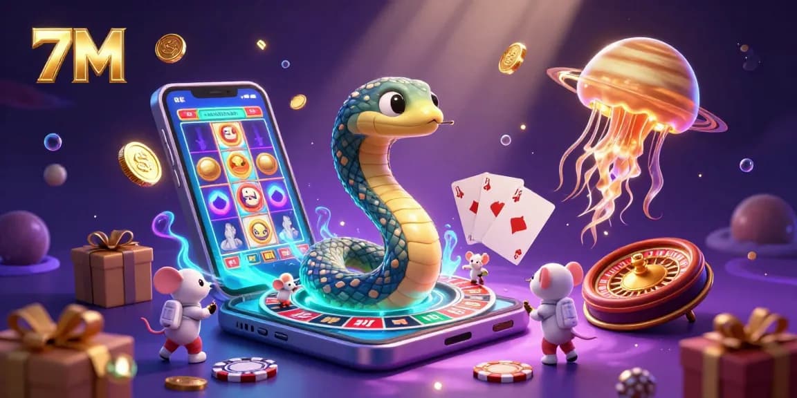 Experience thrilling gameplay in 7M as astronaut mice place bets on a cosmic roulette wheel!