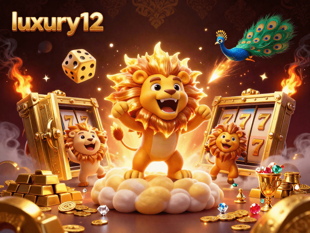 Experience the thrill of luxury12 as the majestic sun lion roars with casino treasures around it.
