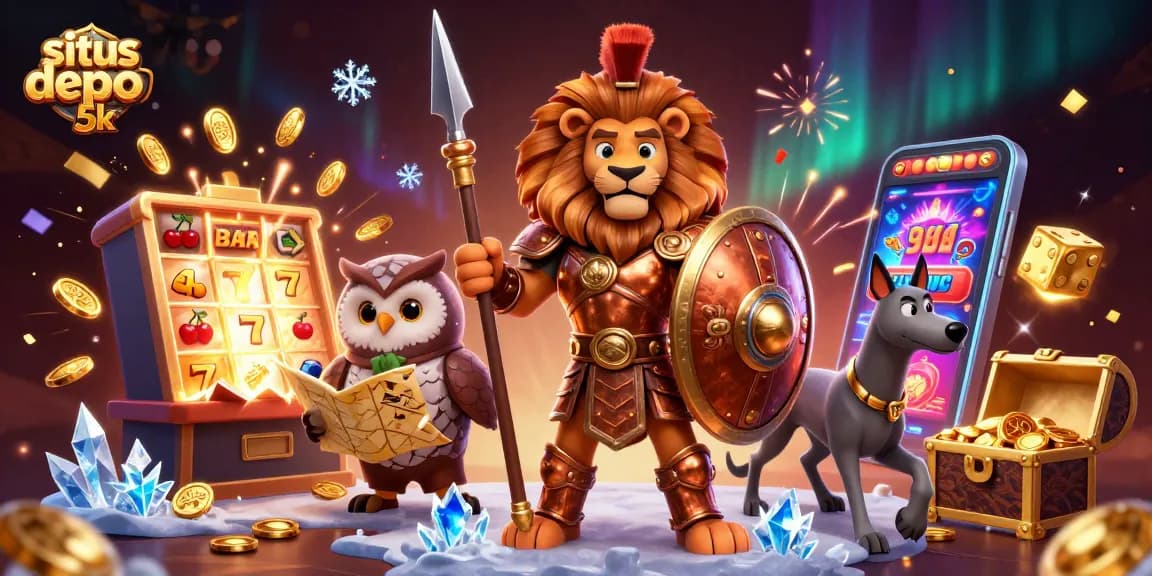 Experience big wins with situs depo 5k featuring vibrant slots and dynamic gaming elements