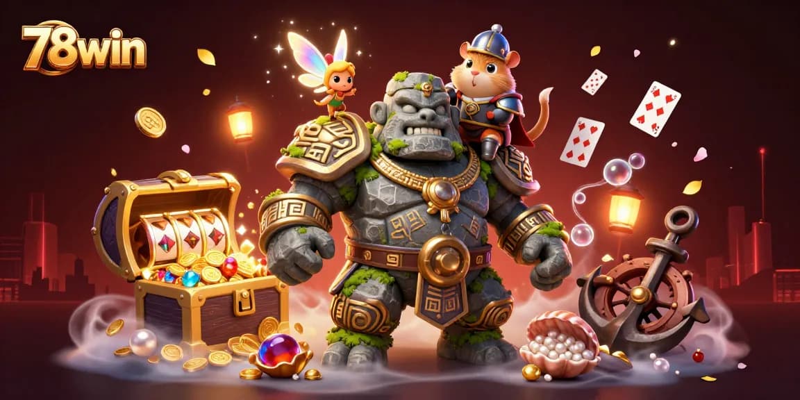 Spin and win big at 78win with enchanting characters and vibrant casino elements!
