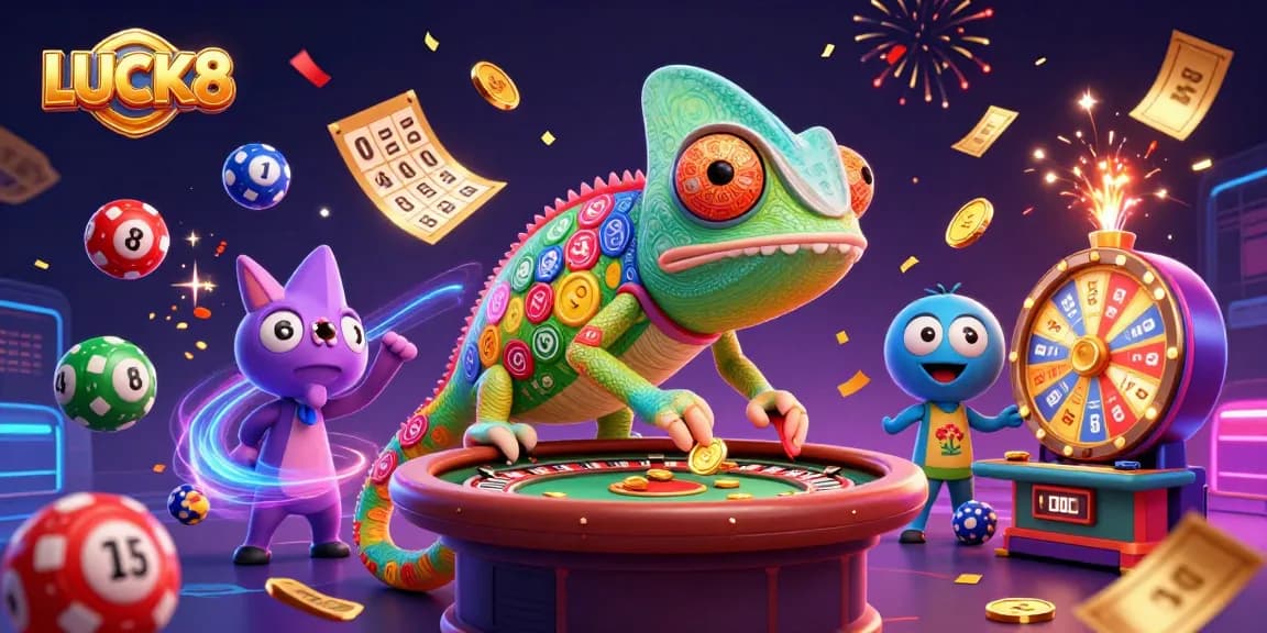 LUCK8 mang lại sự phấn khích với chủ chameleon casino và các yếu tố chơi hấp dẫn.