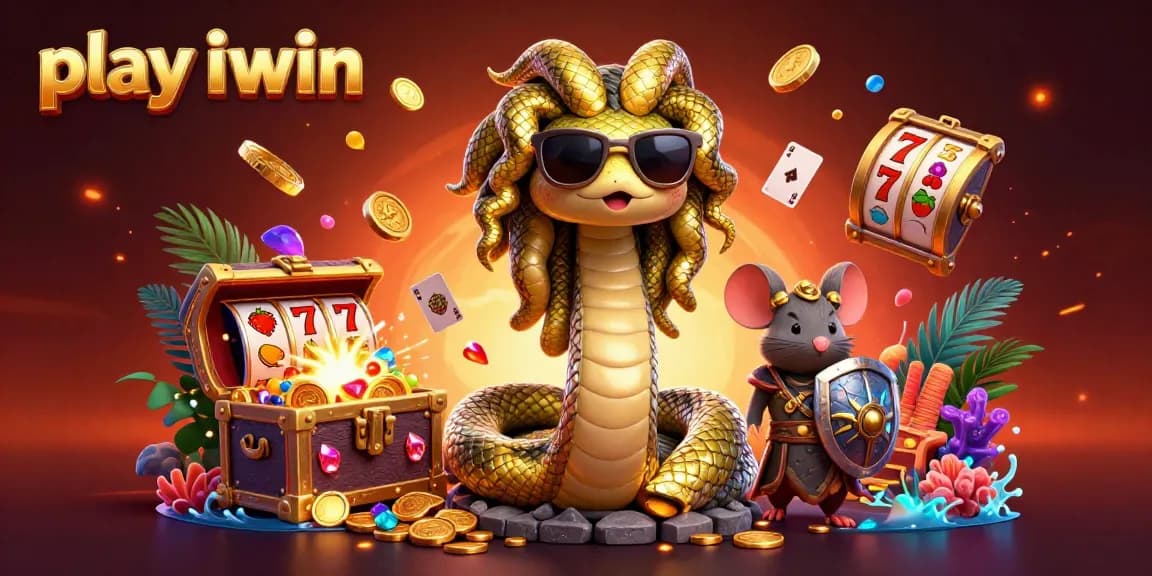 Engage in exciting games and play iwin with Medusa, a warrior mouse, and dynamic casino elements.