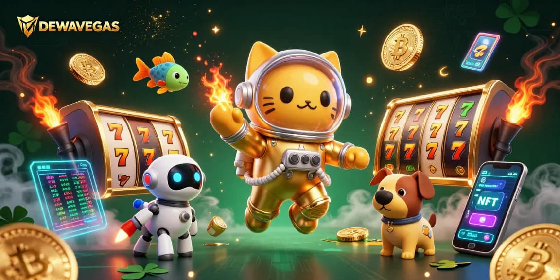 Spin the slots and win big at DEWAVEGAS with vibrant gaming elements and a dynamic atmosphere.