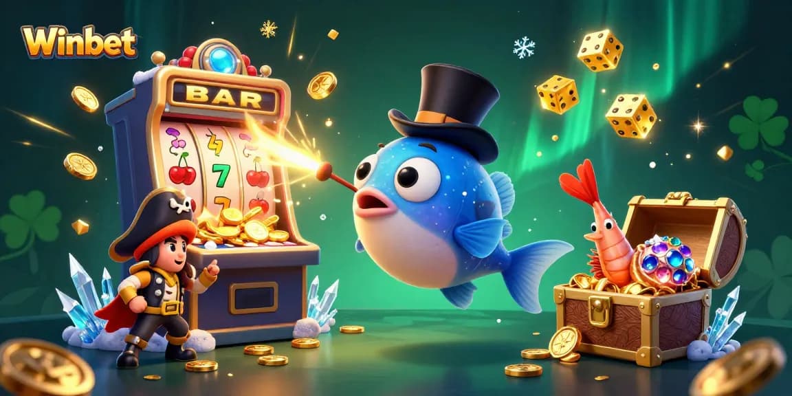 Winbet's thrilling casino adventure features dynamic characters and vibrant gaming elements.