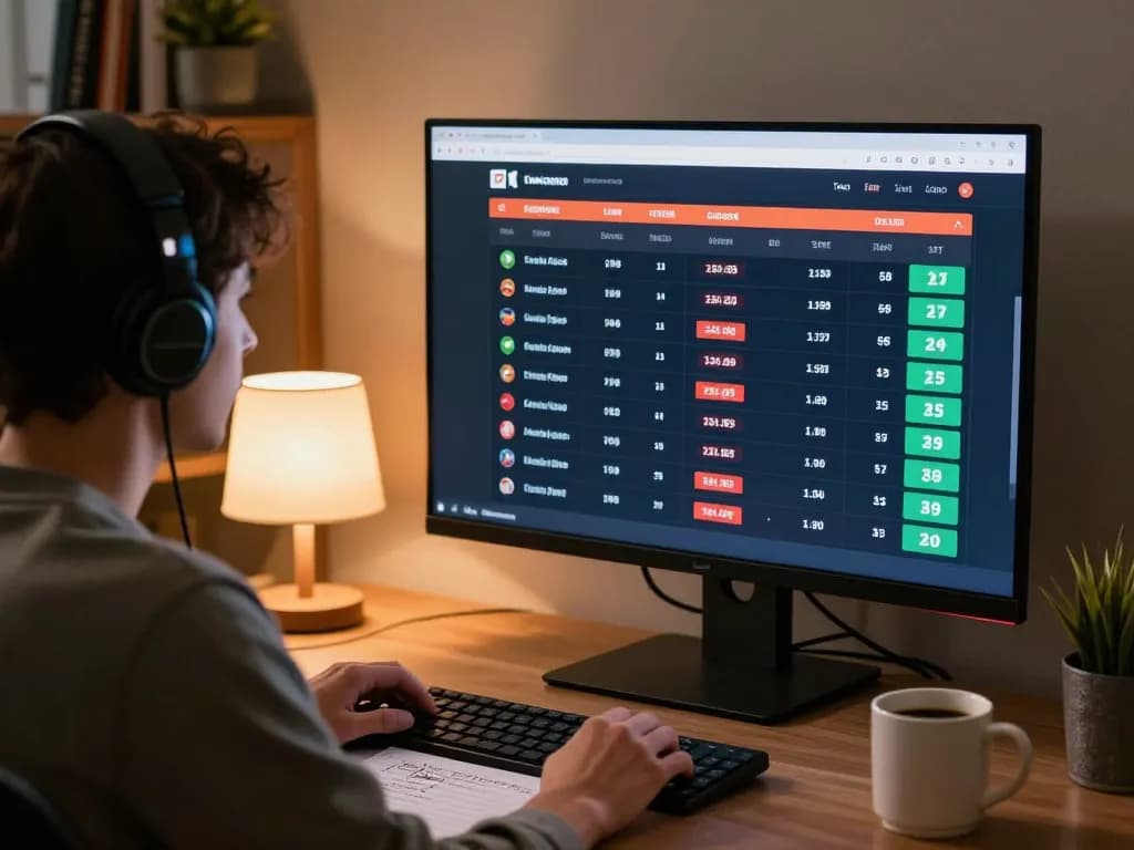 Place bets on live sports events with debet betting interface displayed in a cozy home setting