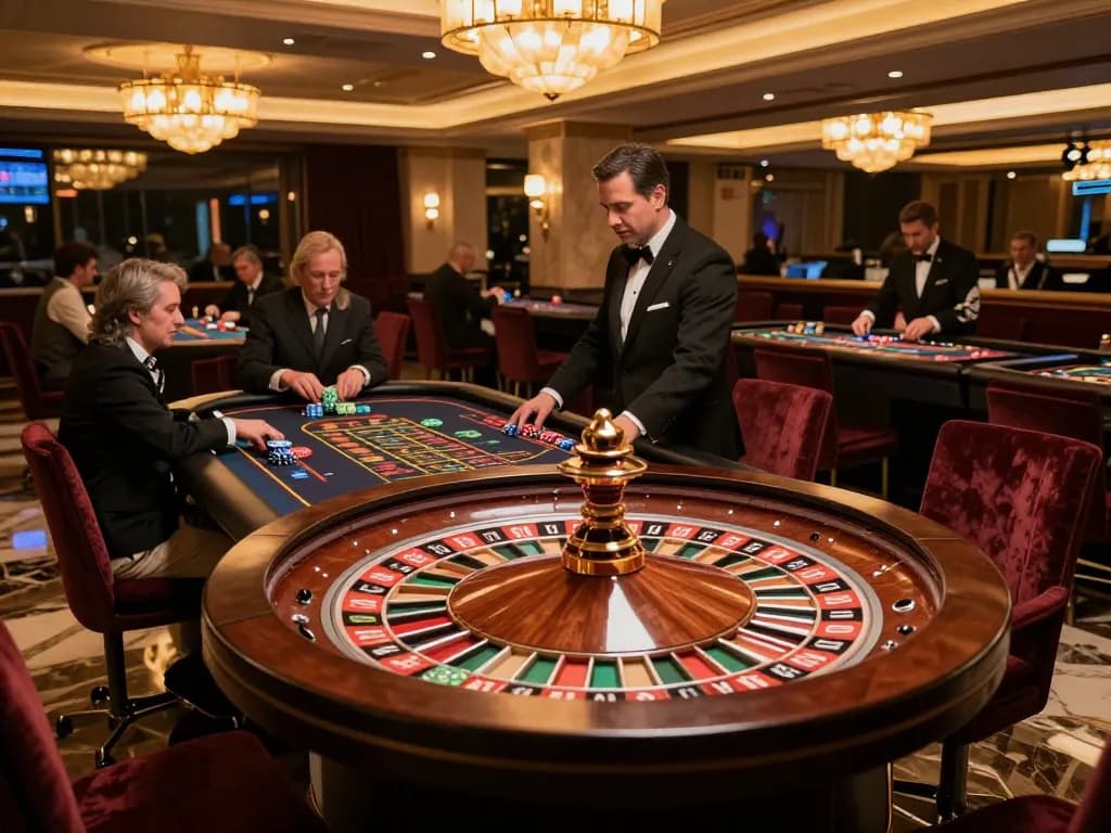 Players enjoying roulette at tr88vina with exciting gameplay and sophisticated atmosphere.