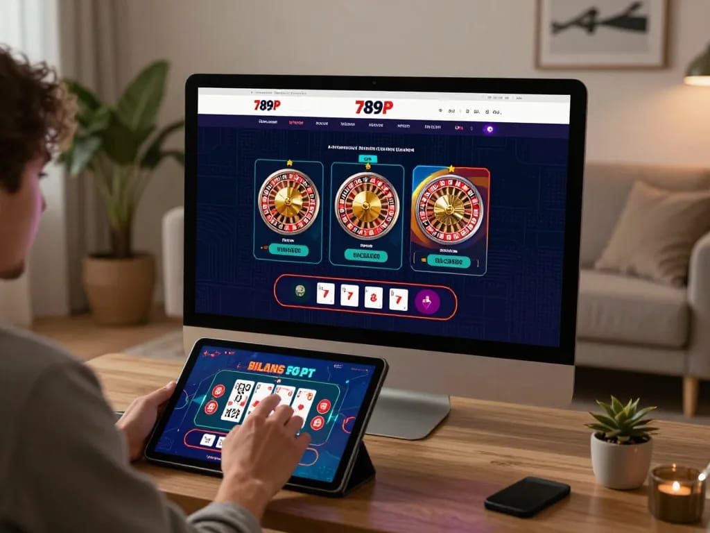 Experience exciting online gaming with 789P at a cozy home setup