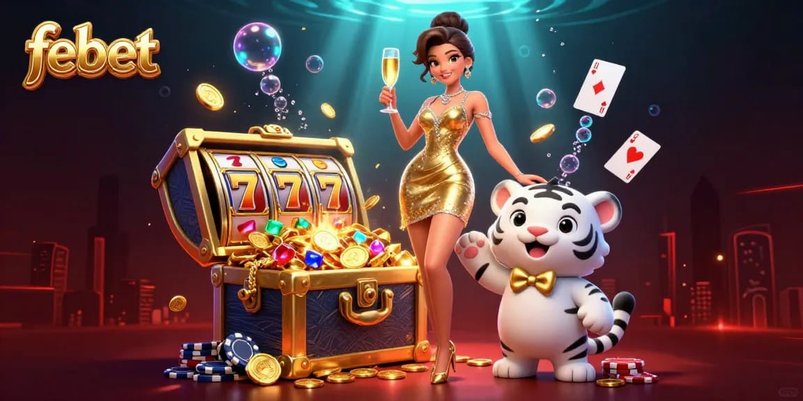 Experience big wins with febet in a vibrant casino scene filled with luck and glamour.