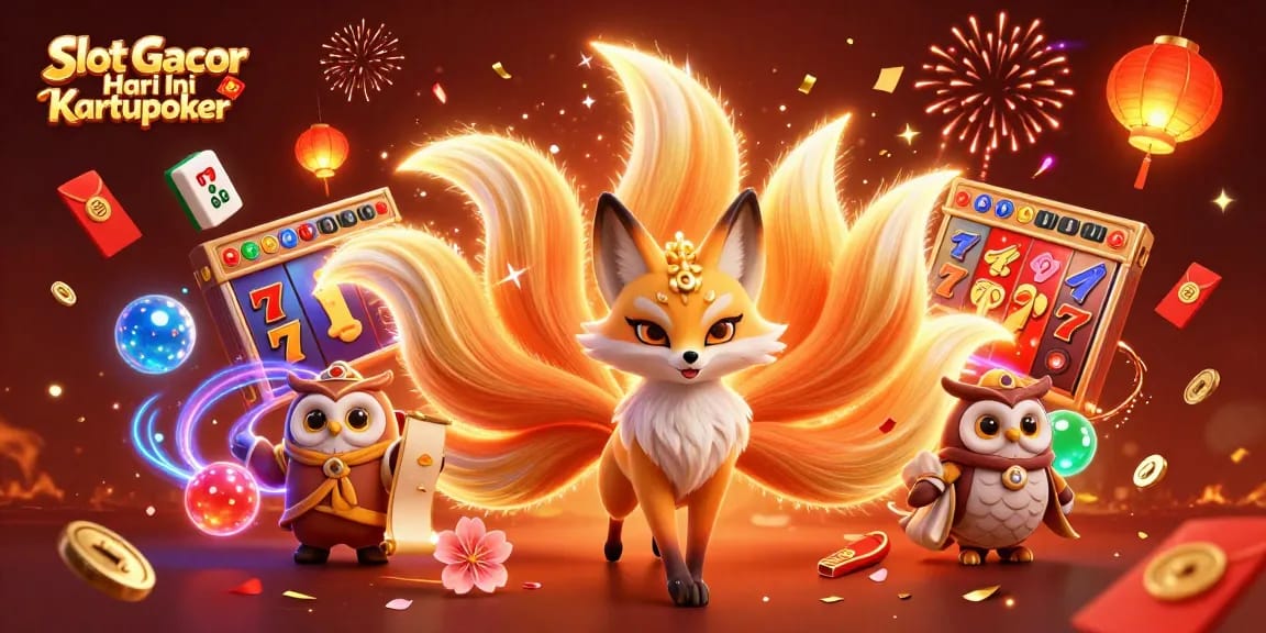 Experience thrilling gameplay with Slot Gacor Hari Ini Kartupoker, featuring vibrant characters and vibrant slot elements.