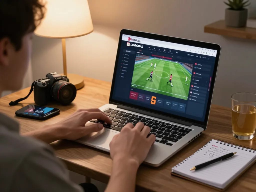 Engaging online betting session on LGOGOAL platform with player making strategic wagers