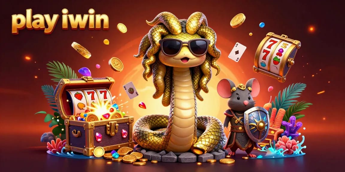 Engage in exciting games and play iwin with Medusa, a warrior mouse, and dynamic casino elements.