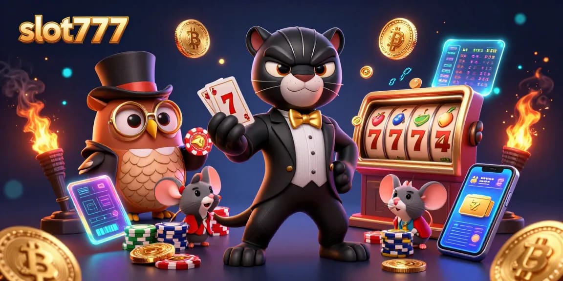 Experience thrill with slot777 featuring vibrant slot games and charming characters.