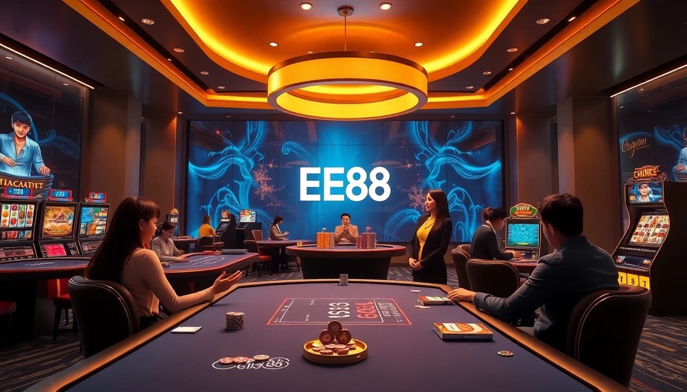 Immerse yourself in the EE88 online casino experience, featuring dynamic games and a modern interface.