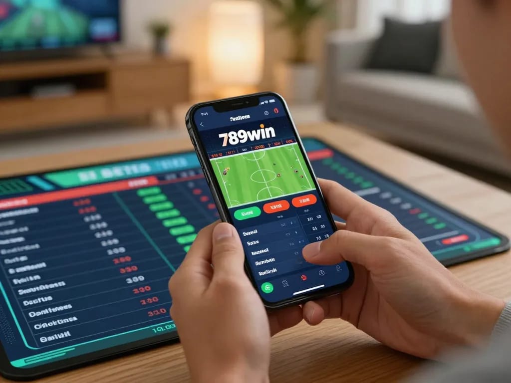 Experience thrilling live betting at 789win with an engaging app interface and sports statistics.