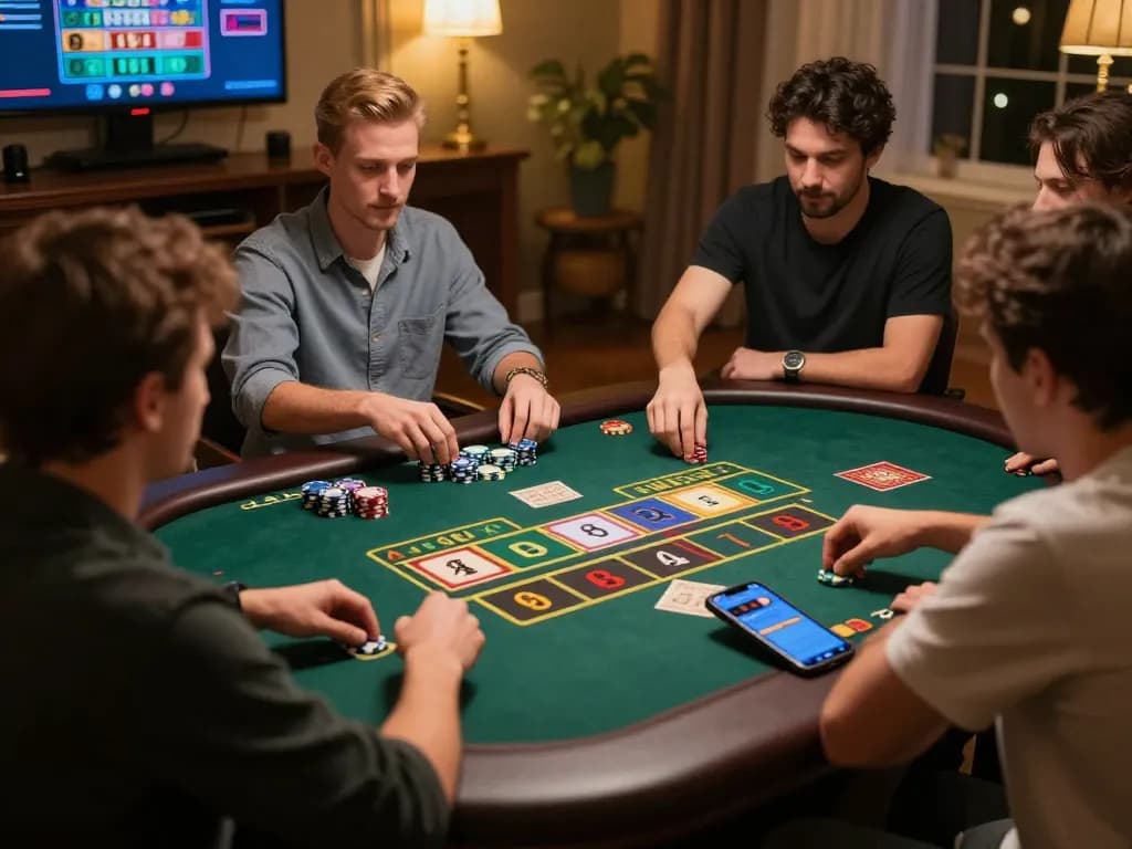 Xóc đĩa online gameplay featuring players betting on virtual table in a lively, engaging environment.