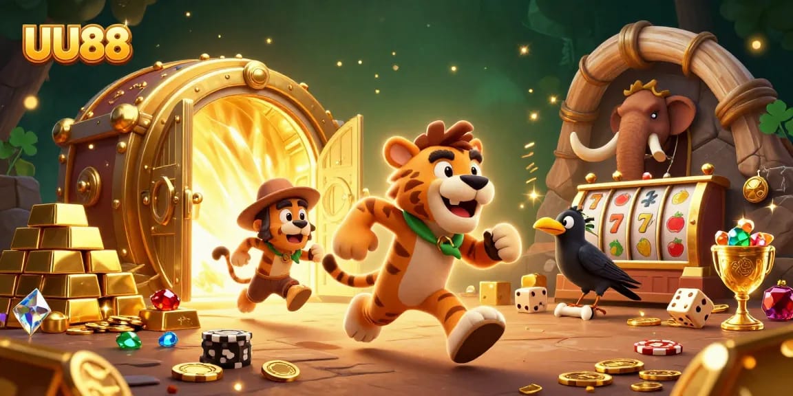 Experience thrilling adventures with UU88 at a prehistoric casino packed with treasures and games.