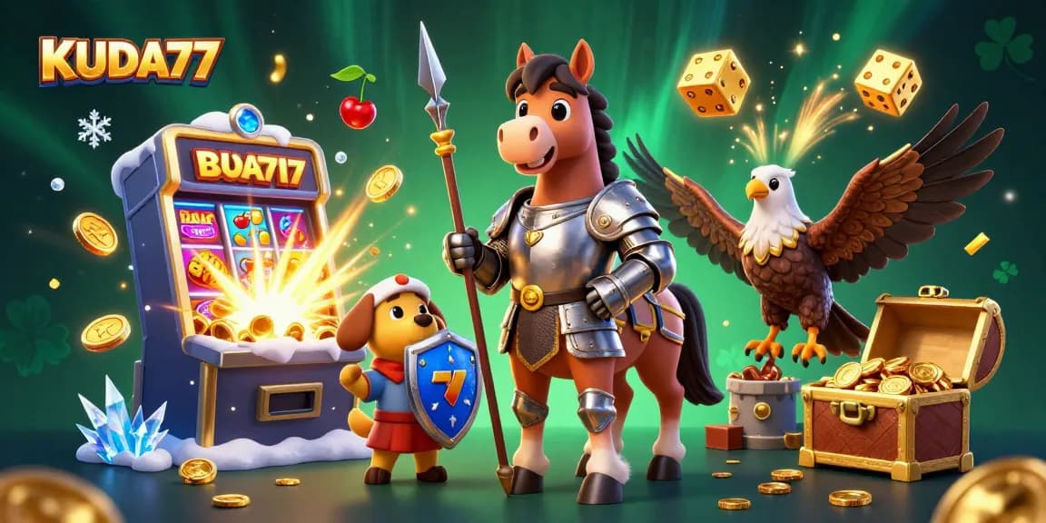 Menangkan pengalaman bermain KUDA77 dengan slot menggiurkan dan fitur menarik.