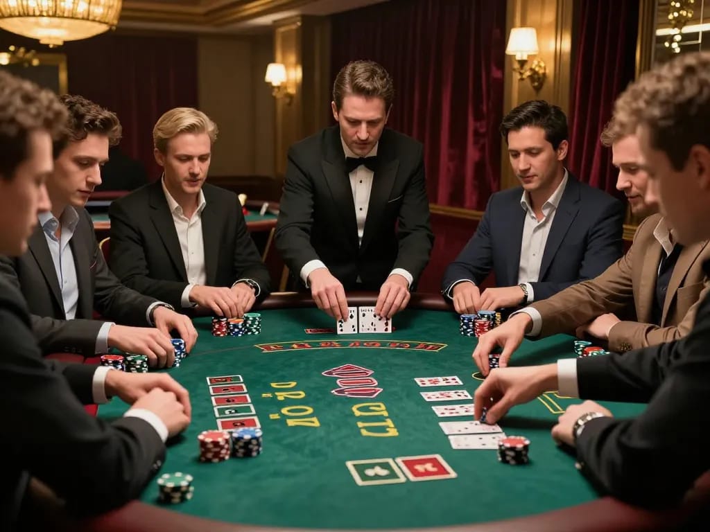 Experience strategic blackjack gameplay at 98win with intense focus and excitement.