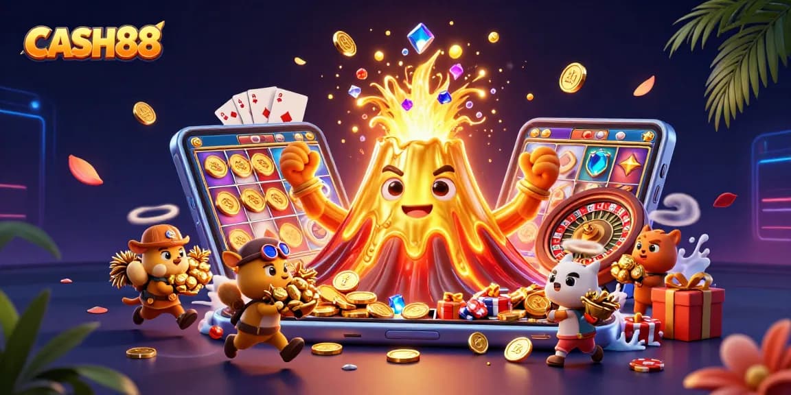 Spin the reels and win big at CASH88 with thrilling 3D visual excitement!
