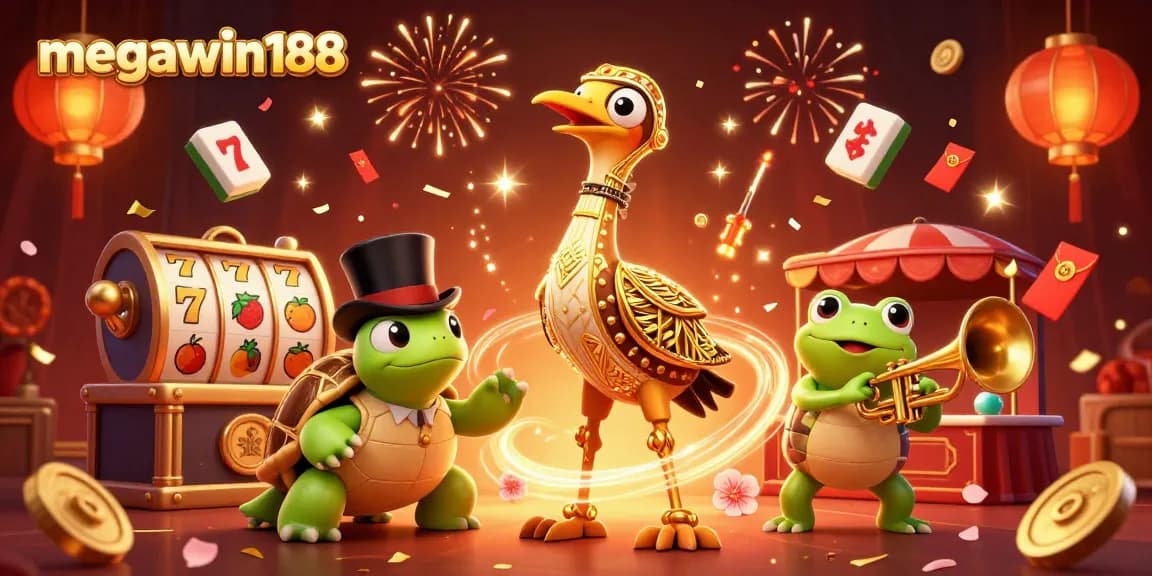 Menangkan kesempatan seru di megawin188 dengan simbol slot dan suasana kasino yang menyenangkan.