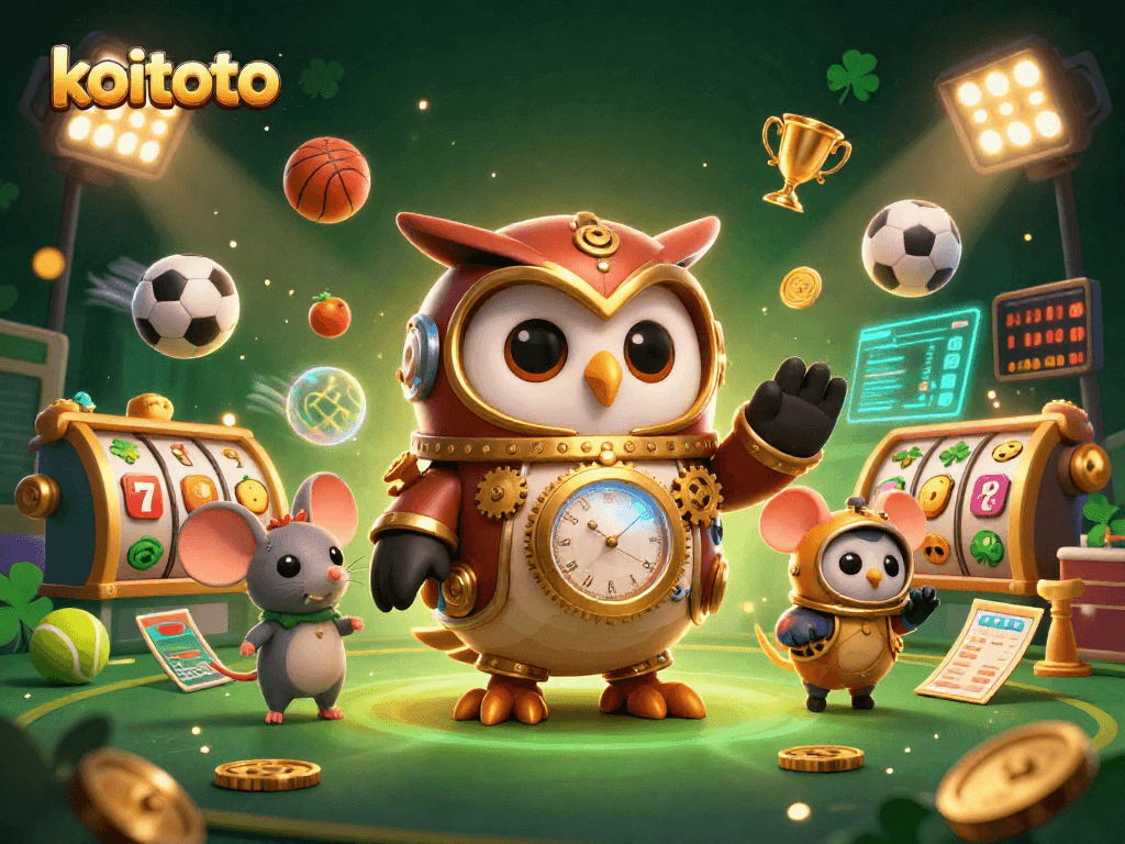 Koitoto menghadirkan slot gacor dengan peluang jackpot tinggi di ilustrasi kasino digital
