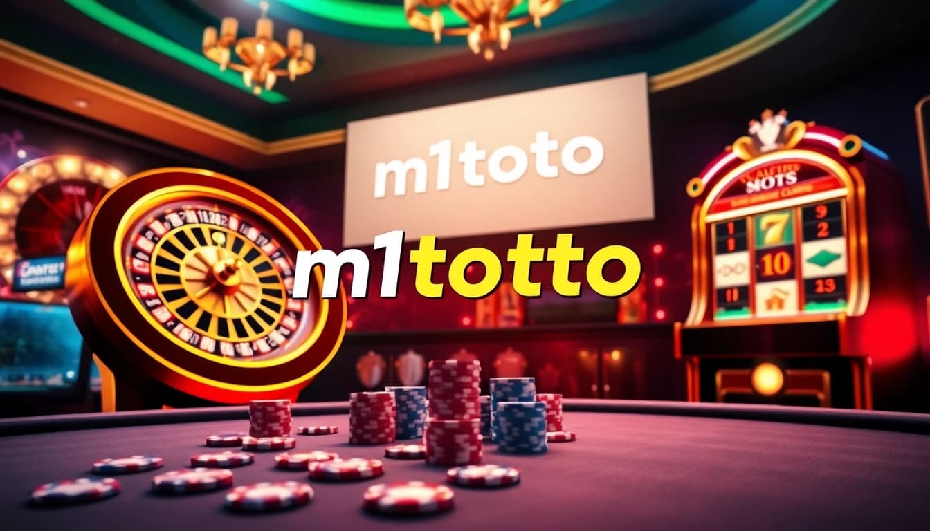 Rasakan sensasi m1toto dengan antarmuka kasino online yang mewah yang menampilkan elemen permainan yang berwarna-warni.
