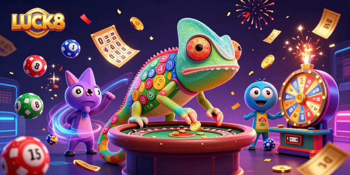 LUCK8 mang lại sự phấn khích với chủ chameleon casino và các yếu tố chơi hấp dẫn.