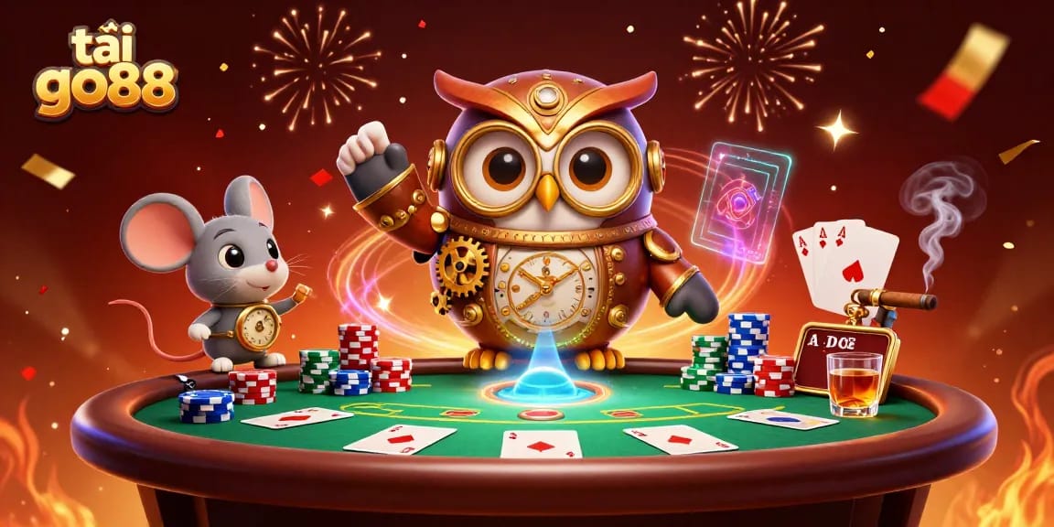 Experience the thrill of tải go88 with an energetic steampunk casino adventure.