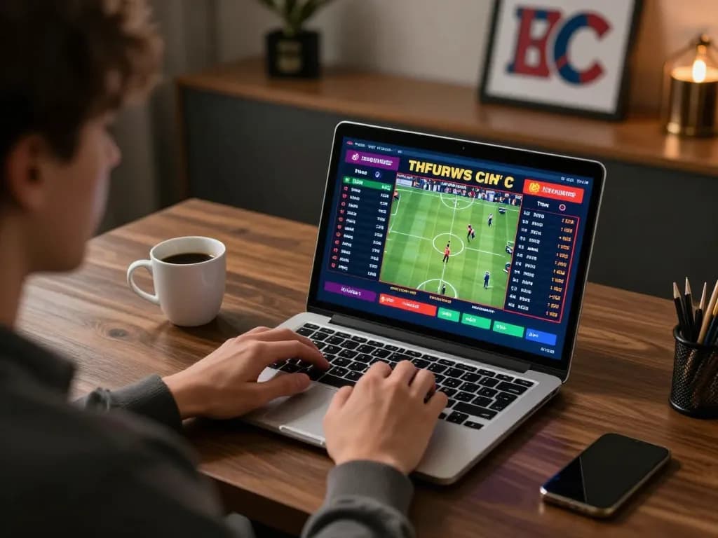 Betting strategically on 188bet's online platform with live sports game interface.