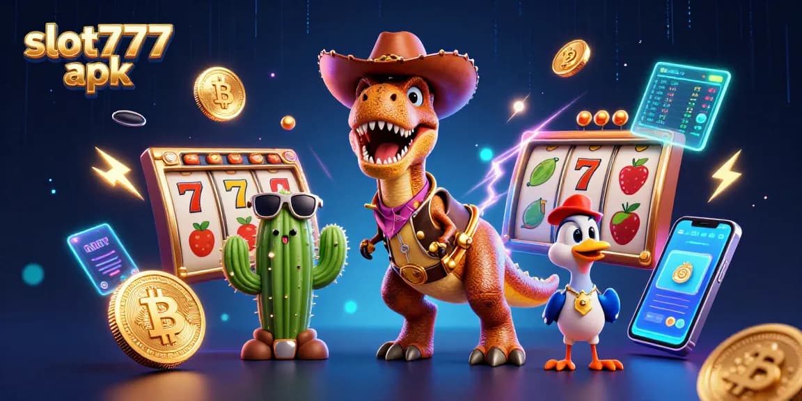 Spin and win with the exciting slot777 apk game featuring vibrant characters and jackpot symbols.