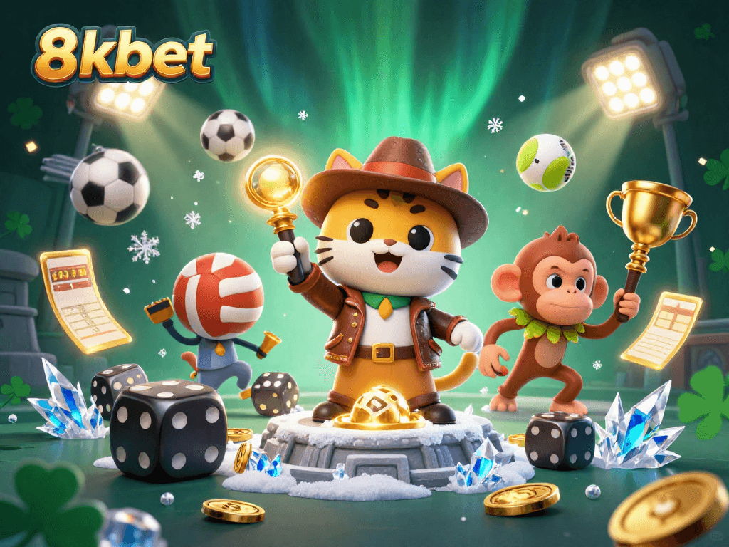 Engage with thrilling games at 8kbet while discovering treasures in a captivating 3D casino adventure.