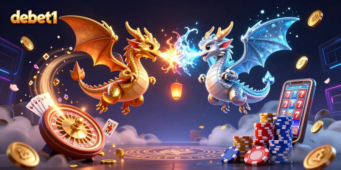 Engage with debet1 for thrilling casino excitement featuring dragons, coins, and games.