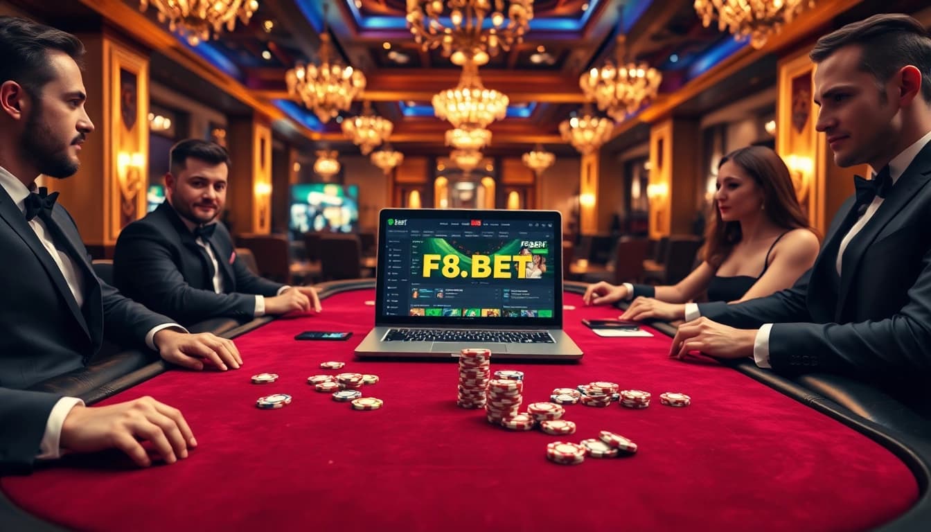 Experience the thrill of gaming at f8bet with a vibrant poker scene.