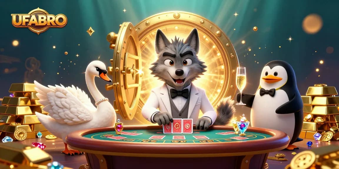 Experience winning chances at UFABRO with captivating casino characters and glittering treasures.