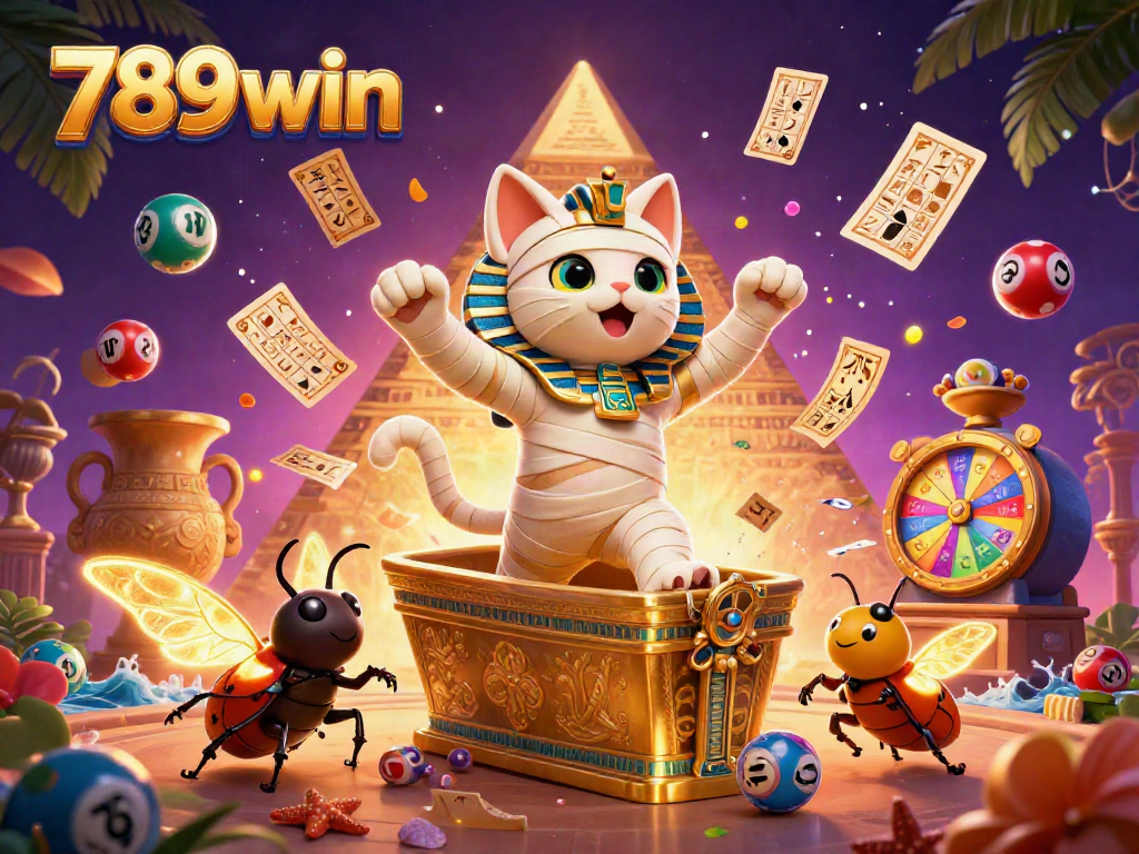 Engage in thrilling game experiences at 789win's vibrant pyramid casino, featuring dynamic lottery elements.