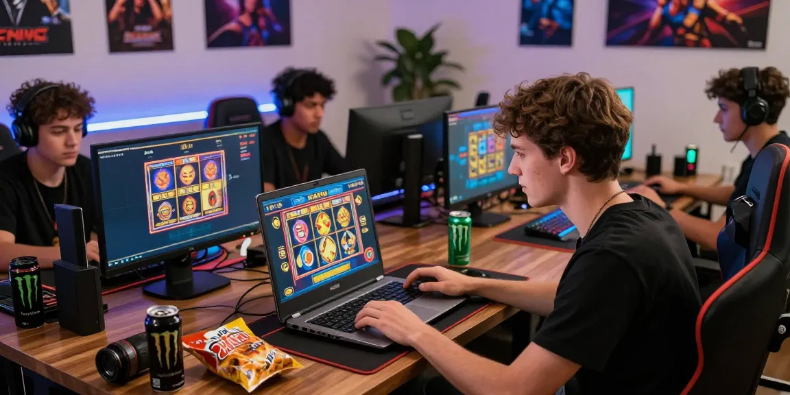 337sports - Pemain aktif menikmati pengalaman bermain SLOT online di ruang gaming yang nyaman.