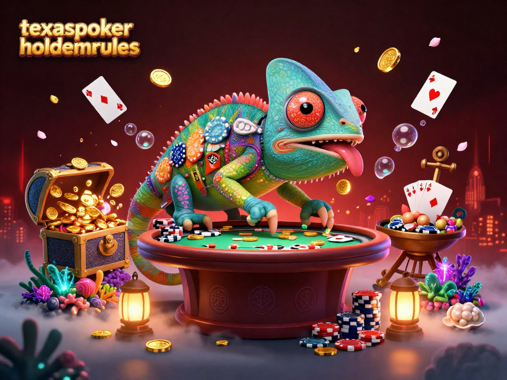 Experience the thrill of texaspokerholdemrules with vibrant visuals of poker strategy and excitement.